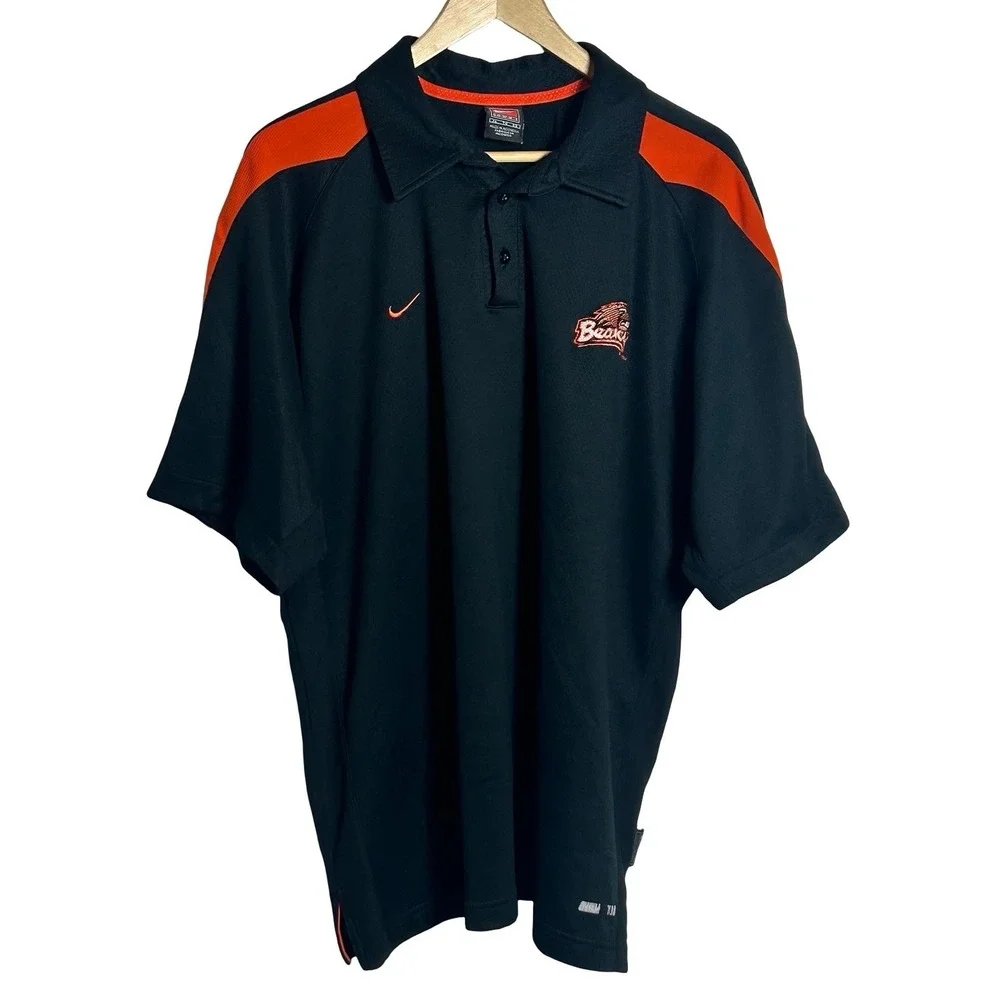 Nike Performance Dri-Fit OSU Beavers Polo Men's‎ Size XL Collegiate Activewear